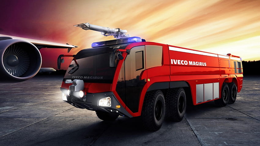 Fire Truck ·①, firetrucks HD wallpaper