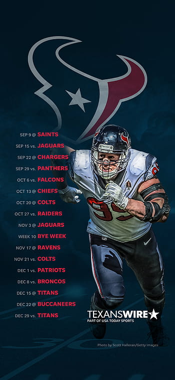 Texans Schedule  Houston Texans 