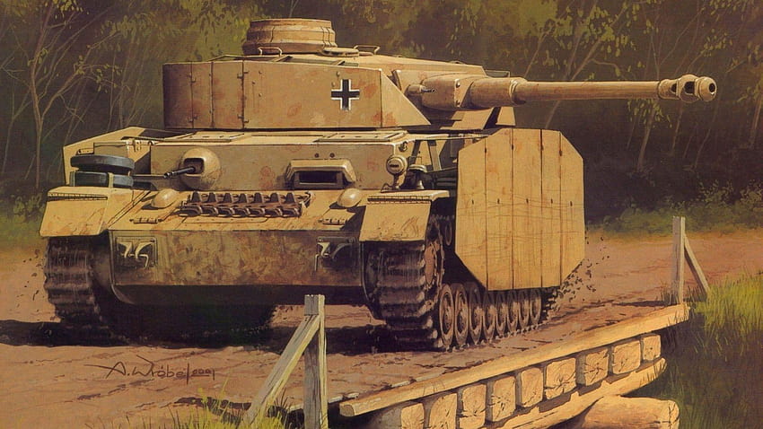 1920x1080 Medium Tank, Figure, Panzer 4, The Wehrmacht, Pzkfw 4 Ausf HD wallpaper