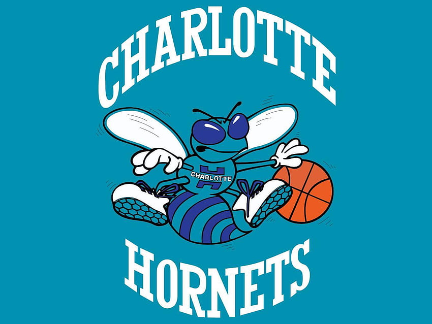 Logo NBA Charlotte Hornets, Charlotte Hornets 2017 Fond d'écran HD