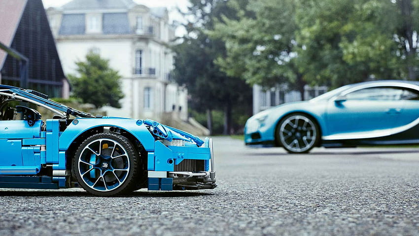 LEGO® Technic Presents: 42083 Bugatti Chiron, lego cars HD wallpaper