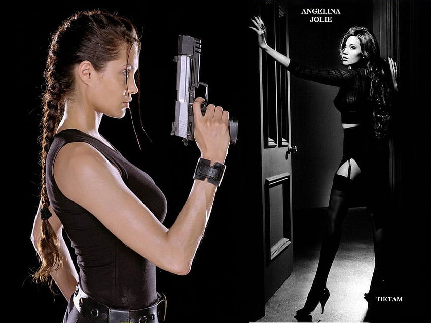 Angelina Jolie : Angelina <3, angelina jolie tomb raider HD wallpaper