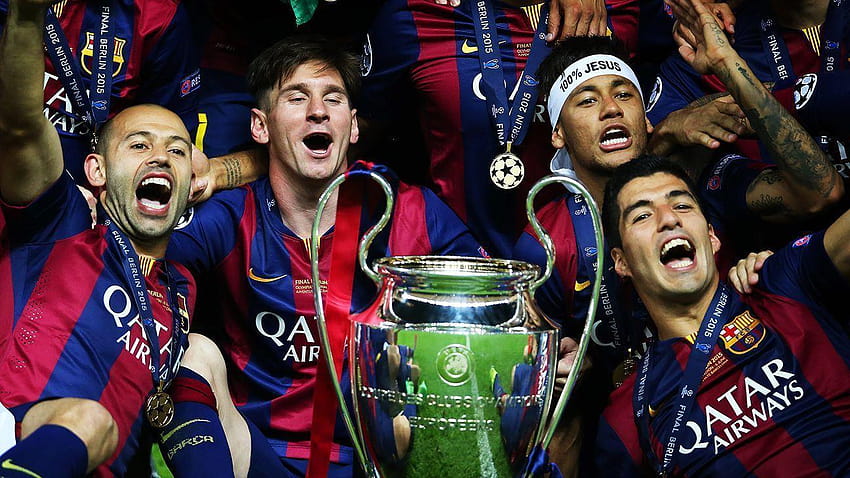 Messi Suarez Neymar trisula untuk memperkuat Barcelona, ​​msn messi neymar suarez Wallpaper HD
