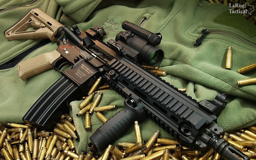 HD wallpaper 416 ammo gun heckler koch military rifle weapon   Wallpaper Flare