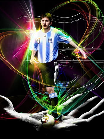 Download Lisandro Martínez Wearing Argentina Football Jersey Wallpaper