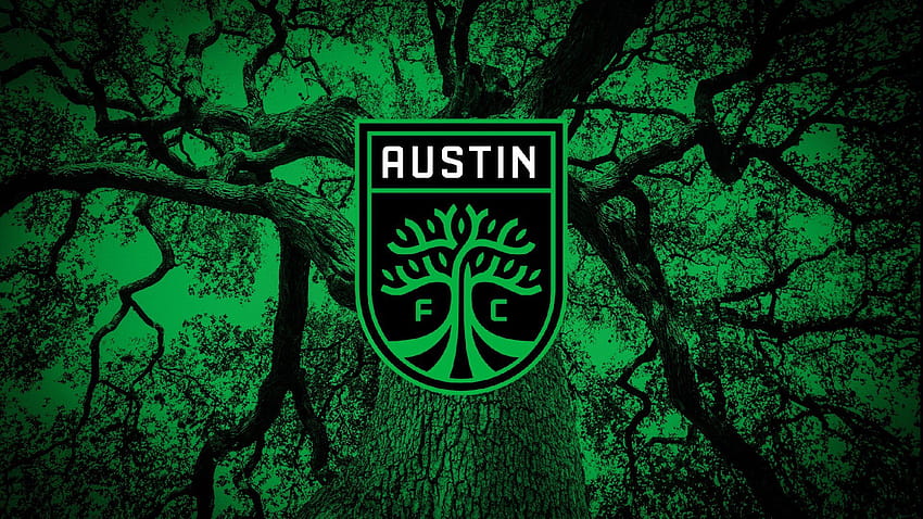 Austin FC logo American soccer club metal emblem greenblack metal mesh  background HD wallpaper  Peakpx