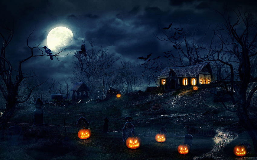 25 Scary Halloween 2017 & Backgrounds, halloween outdoor HD wallpaper