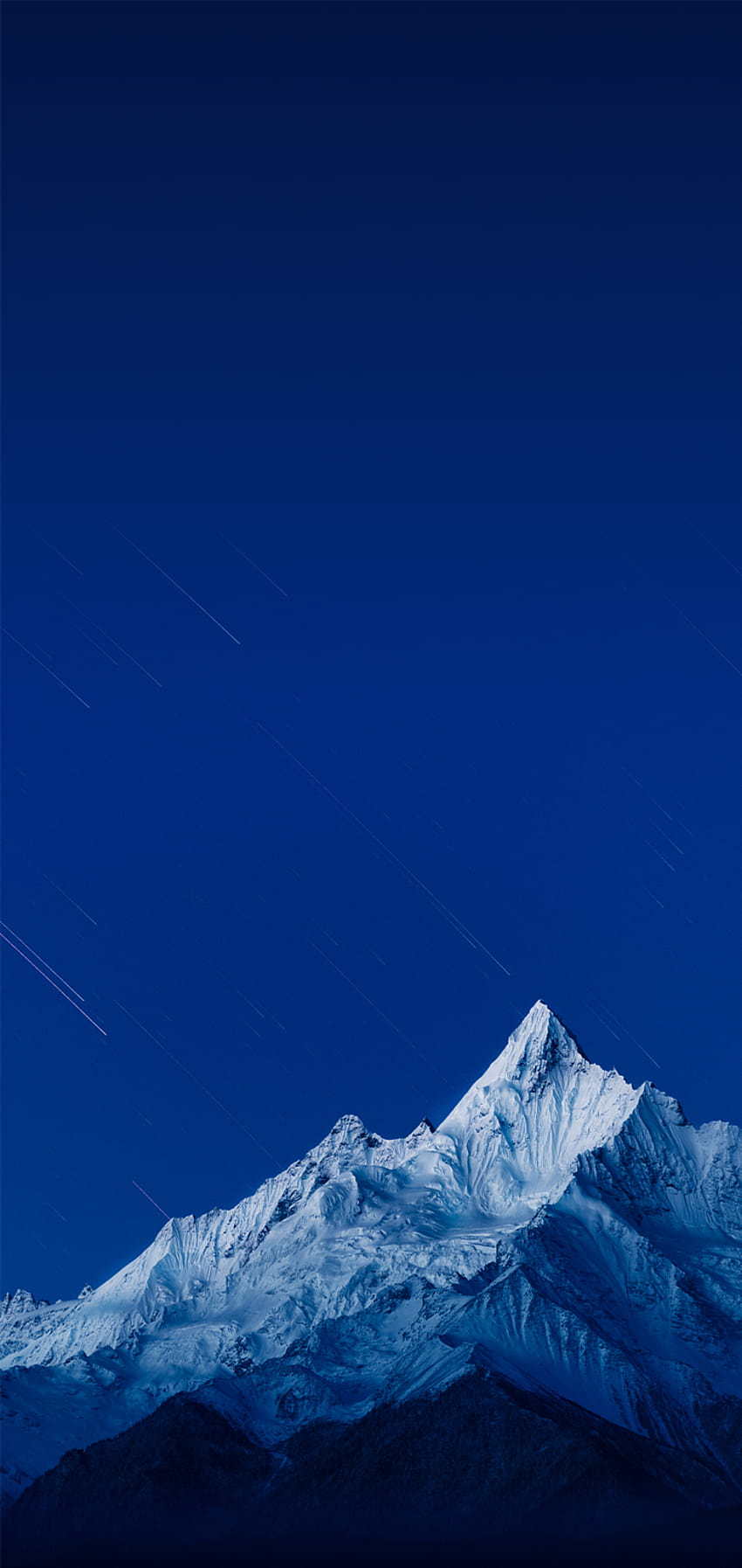Saham Oppo A3, telepon gunung biru wallpaper ponsel HD