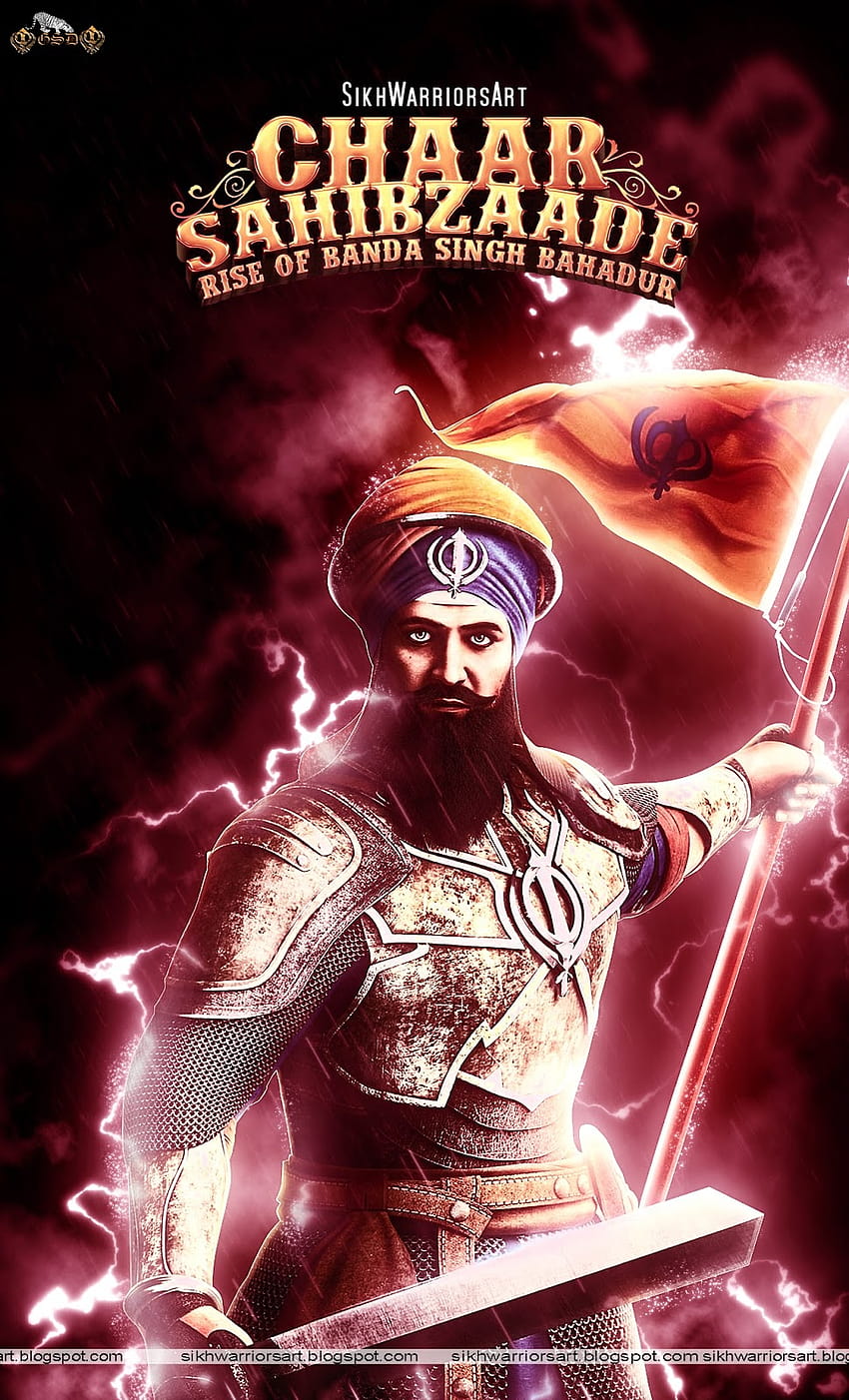 chaar-sahibzaade-baba-banda-singh-bahadur-hd-phone-wallpaper-pxfuel