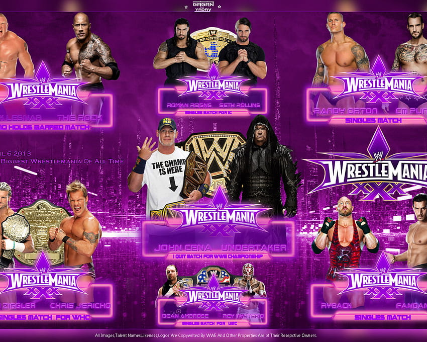 Wwe Wrestlemania 32 Logo Wrestlemania 30 my prediction [1920x1200] for your , Mobile & Tablet HD wallpaper