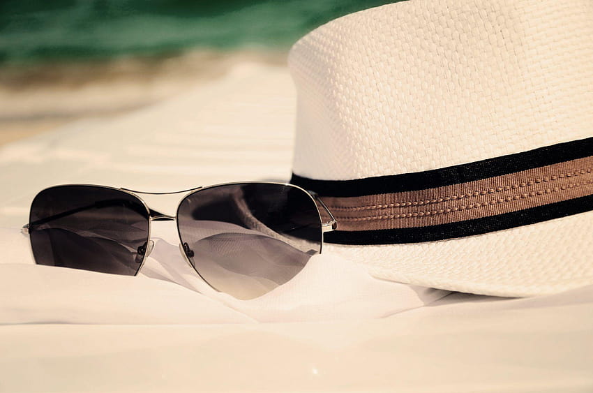 acessórios de praia de verão óculos de sol de férias óculos de sol para esportes marítimos papel de parede HD