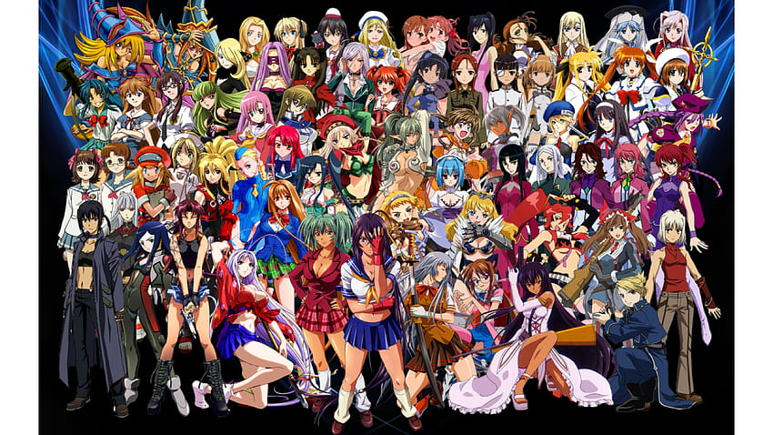 Anime Character posted by Michelle Simpson, every anime character HD wallpaper