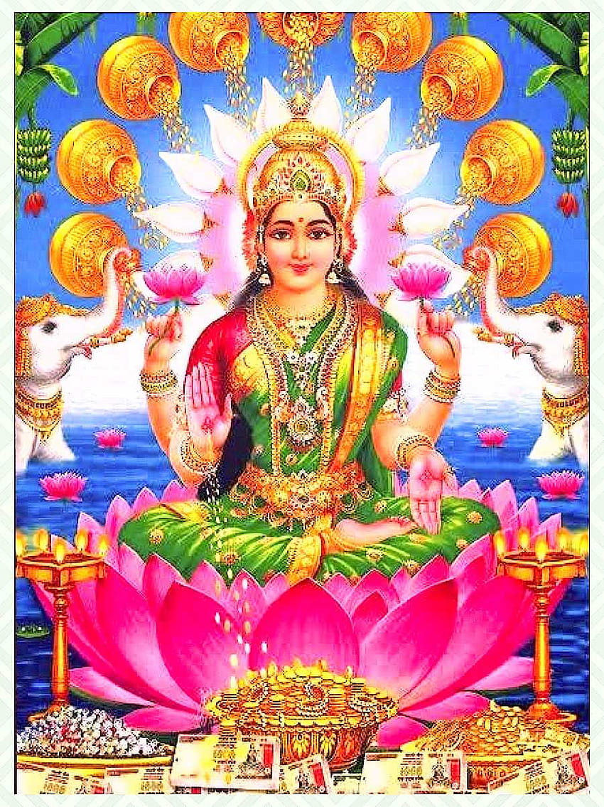 Hindu God Lakshmi , Backgrounds, lakshmi god HD phone wallpaper ...