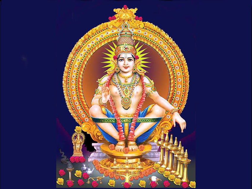 Lord Ayyappa, Ayyappan God Hd Wallpaper 