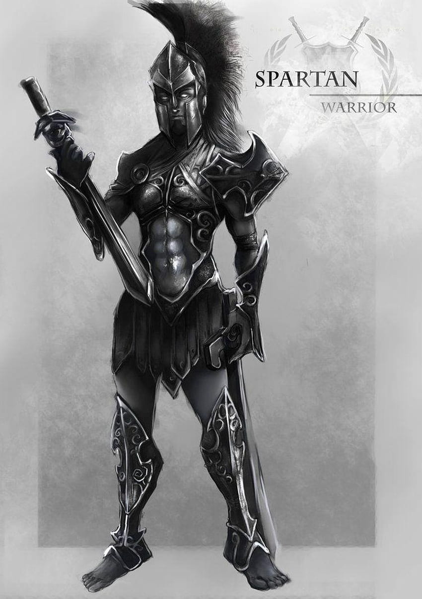 Spartan Warrior, Digital Arts by China Alicia Rivera | Artmajeur