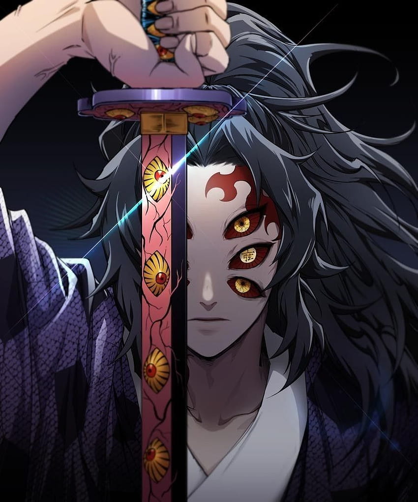 Luas superiores demônio slayer kimetsu não yaiba parede arte da