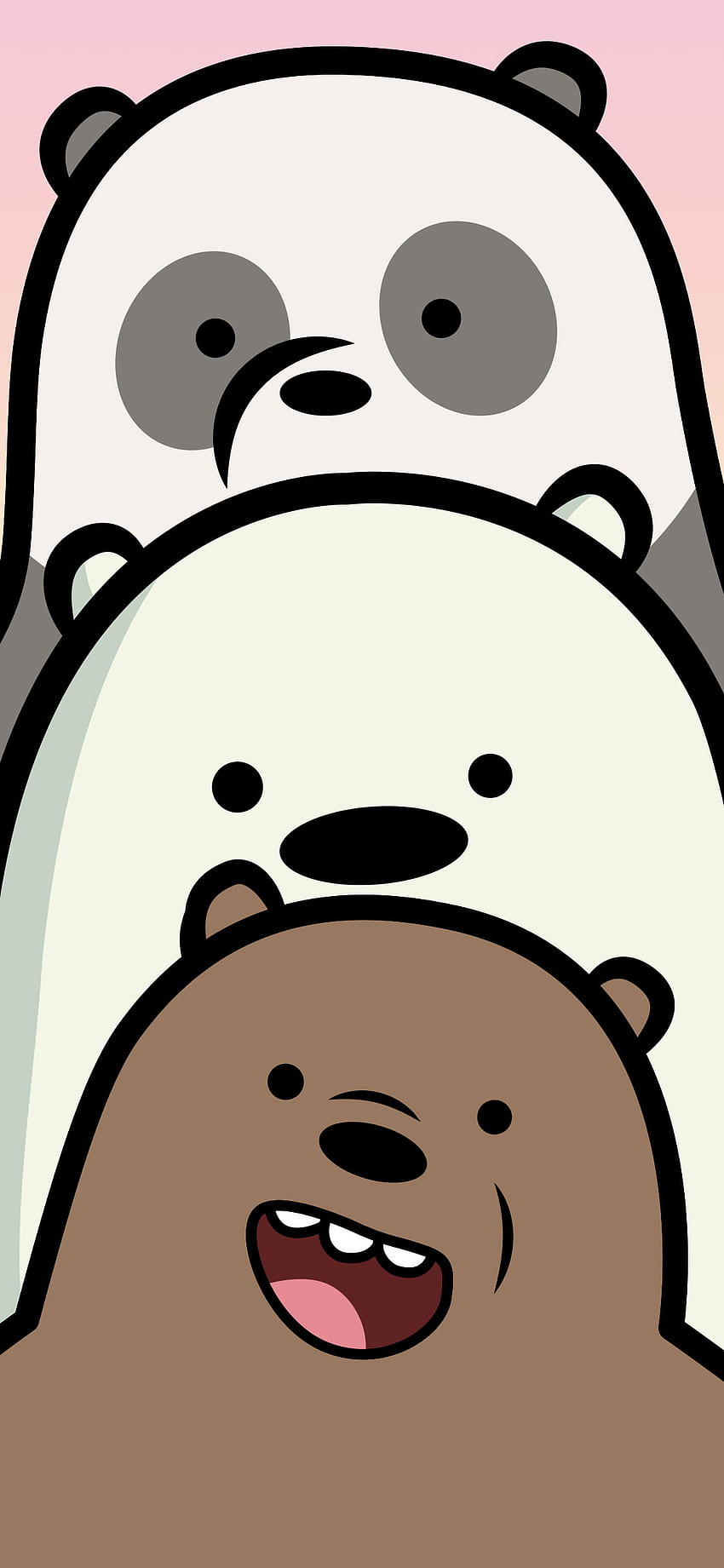 We Bare Bears on Dog HD phone wallpaper