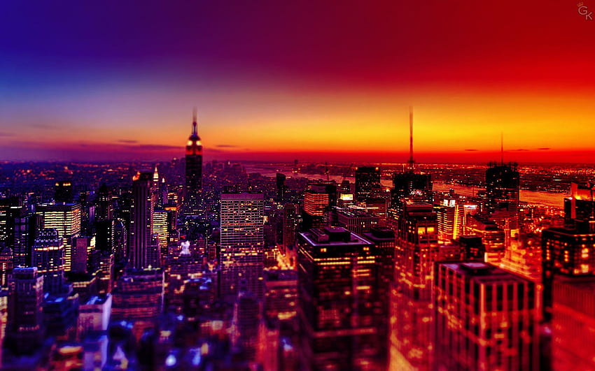 City Phone, city night HD wallpaper