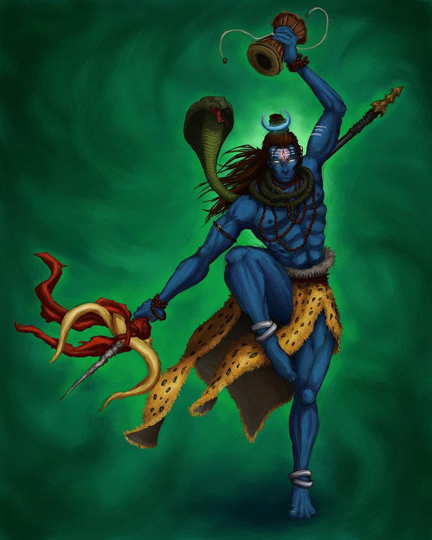 Lord Shiva For Mobile, lord shiva animado para celular Papel de parede de celular HD