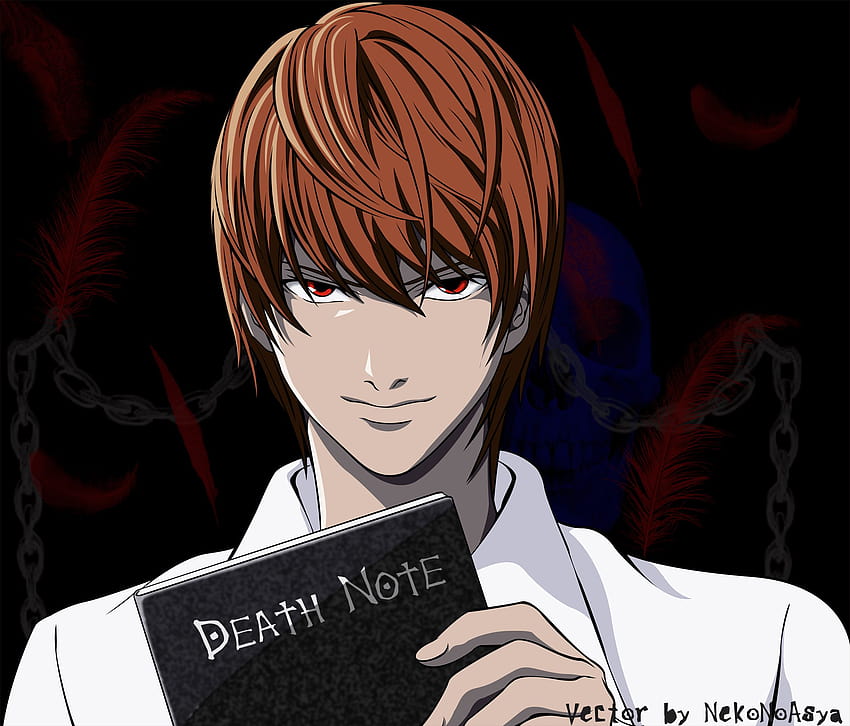 Death Note Light Yagami L Ryuk Misa Amane Black Human HD duvar kağıdı