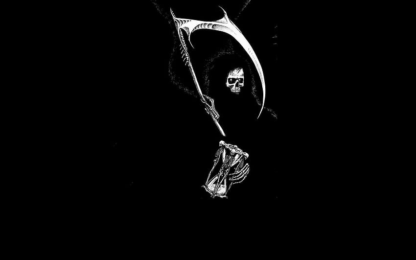 Halloween Skeleton, black aesthetic dead HD wallpaper