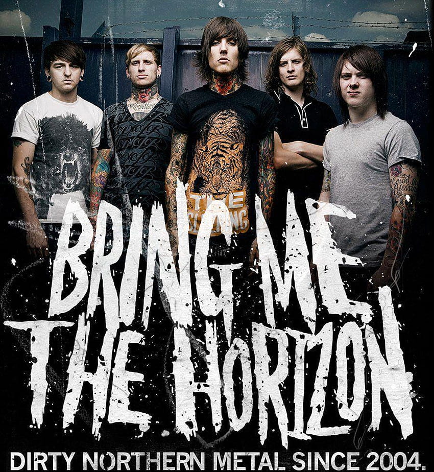 Bring Me The Horizon, band spaventata Sfondo del telefono HD