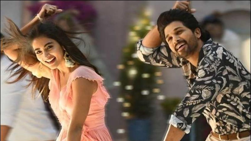 La canzone Butta Bomma di Allu Arjun e Pooja Hegde supera i 100 milioni Sfondo HD
