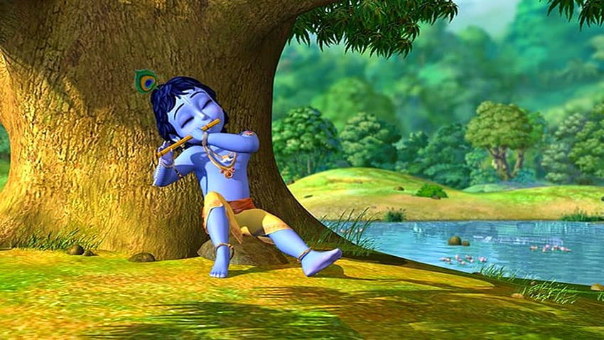 Little Krishna , Cartoon, HQ Little Krishna Sfondo HD