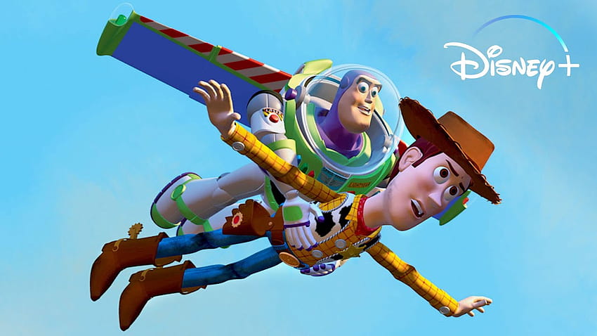 5 razy Woody z Toy Story podbił nasze serca, Buzz Lightyear Flying Tapeta HD