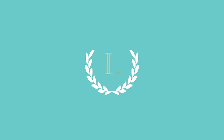 plain monogram HD wallpaper