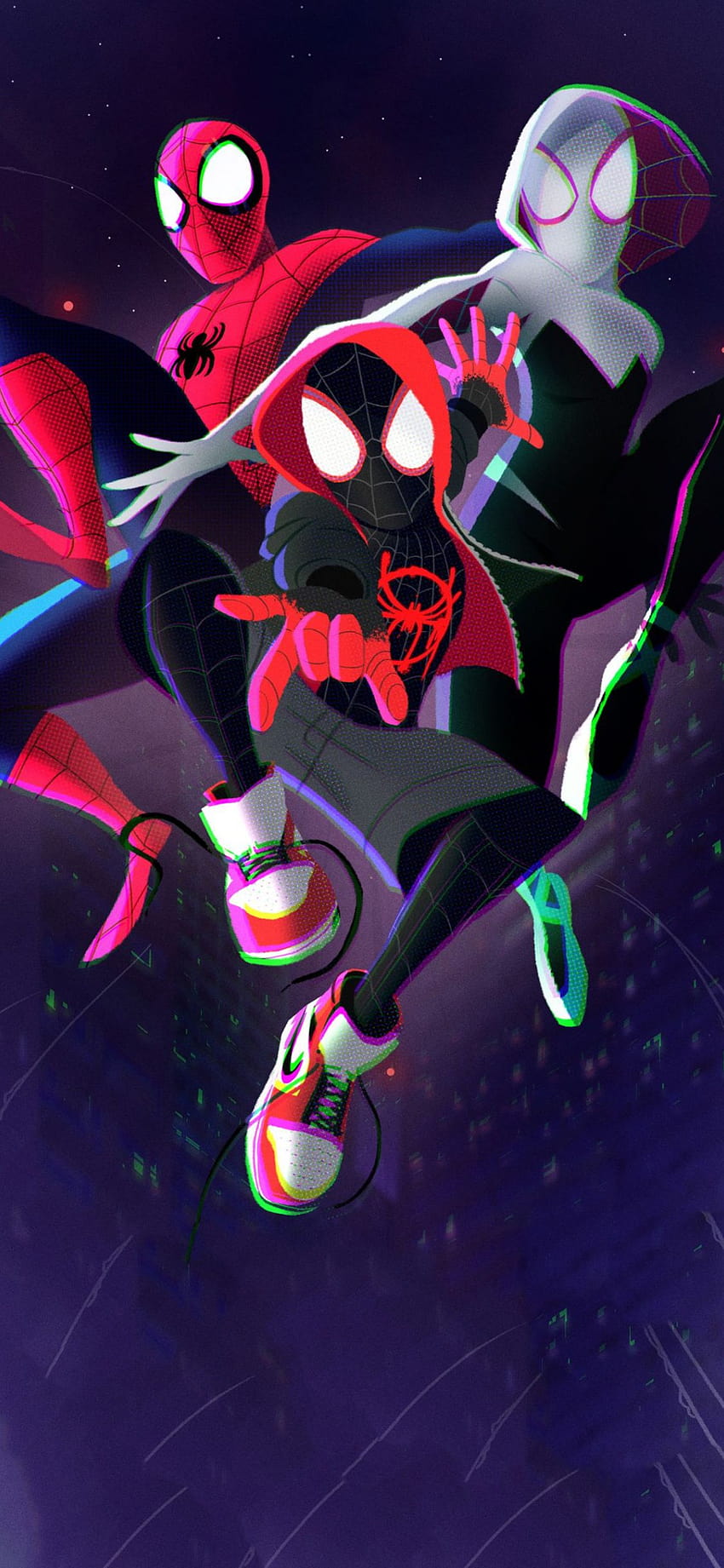 Miles Morales spider man into the spider verse [1440x2560] for your ,  Mobile & Tablet, spider man into the spider verse phone HD phone wallpaper  | Pxfuel