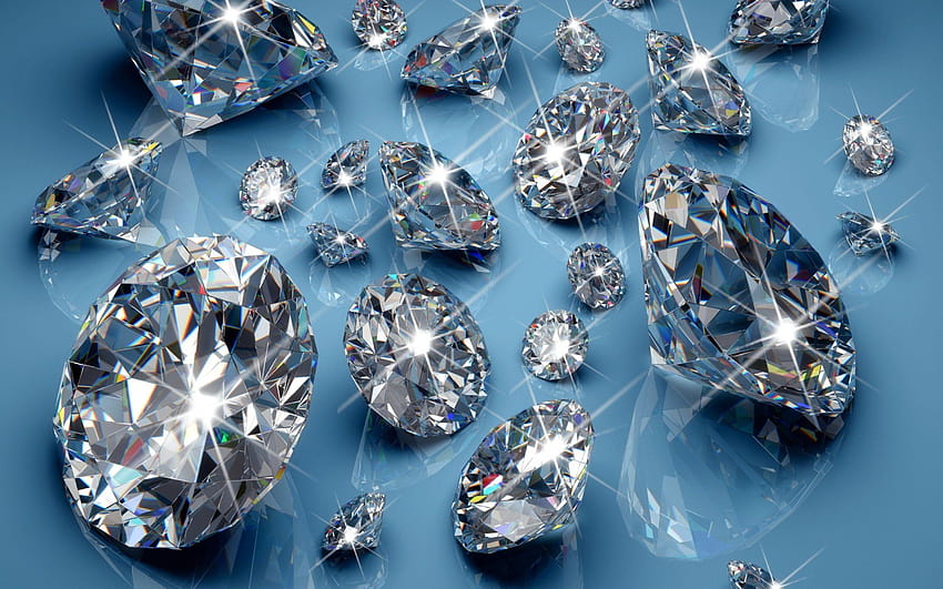 Vibrant Sparkling Diamond Backgrounds HD wallpaper