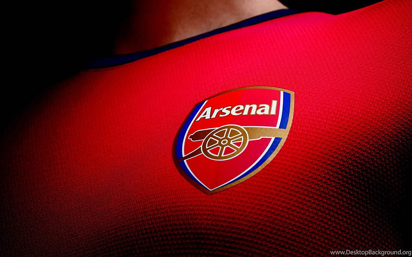 Tła sportowe w wysokiej rozdzielczości z koszulką Arsenal, koszulka Tapeta HD