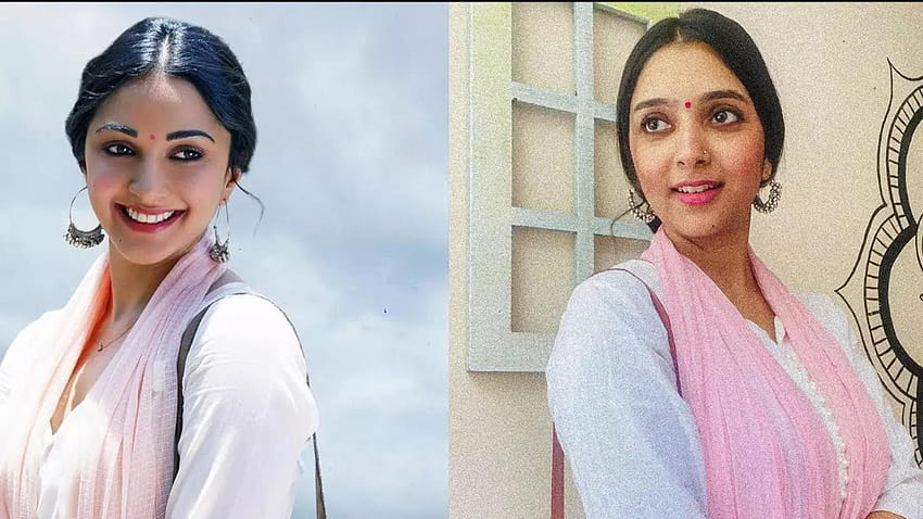 Kiara Advani's lookalike recreates her look from 'Shershaah', pics go viral HD wallpaper