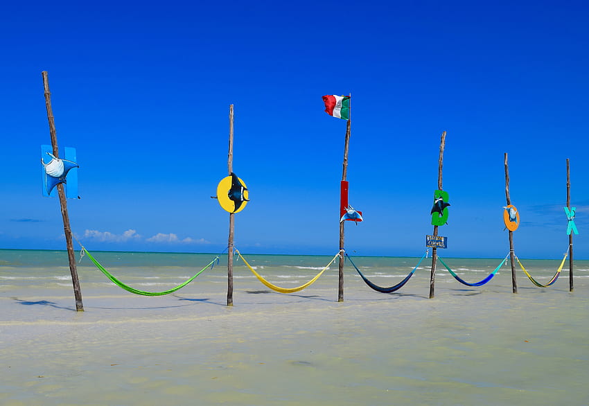 Ilha Holbox, México papel de parede HD