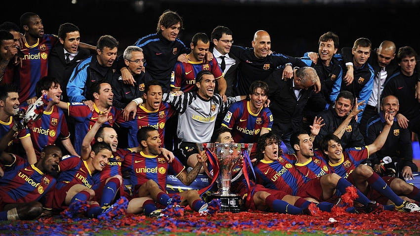Fc Barcelona Squad, fc barcelona team HD wallpaper