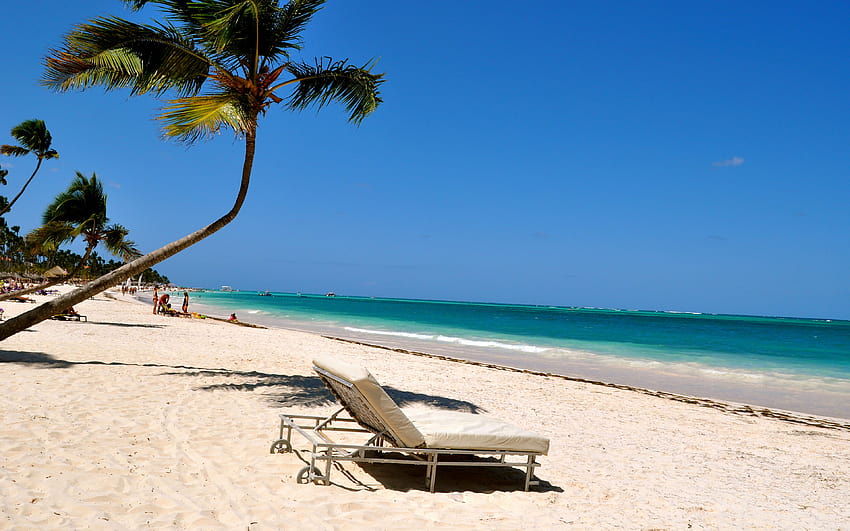 доминиканска република пунта кана плаж море природа 3840x2400 HD тапет