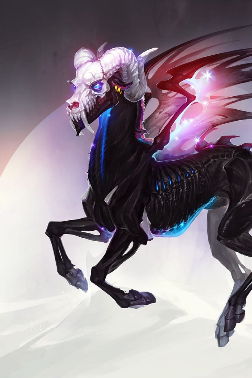 Unicorn, Horse, Skull, Fantastic, Art, unicorn rider HD phone wallpaper