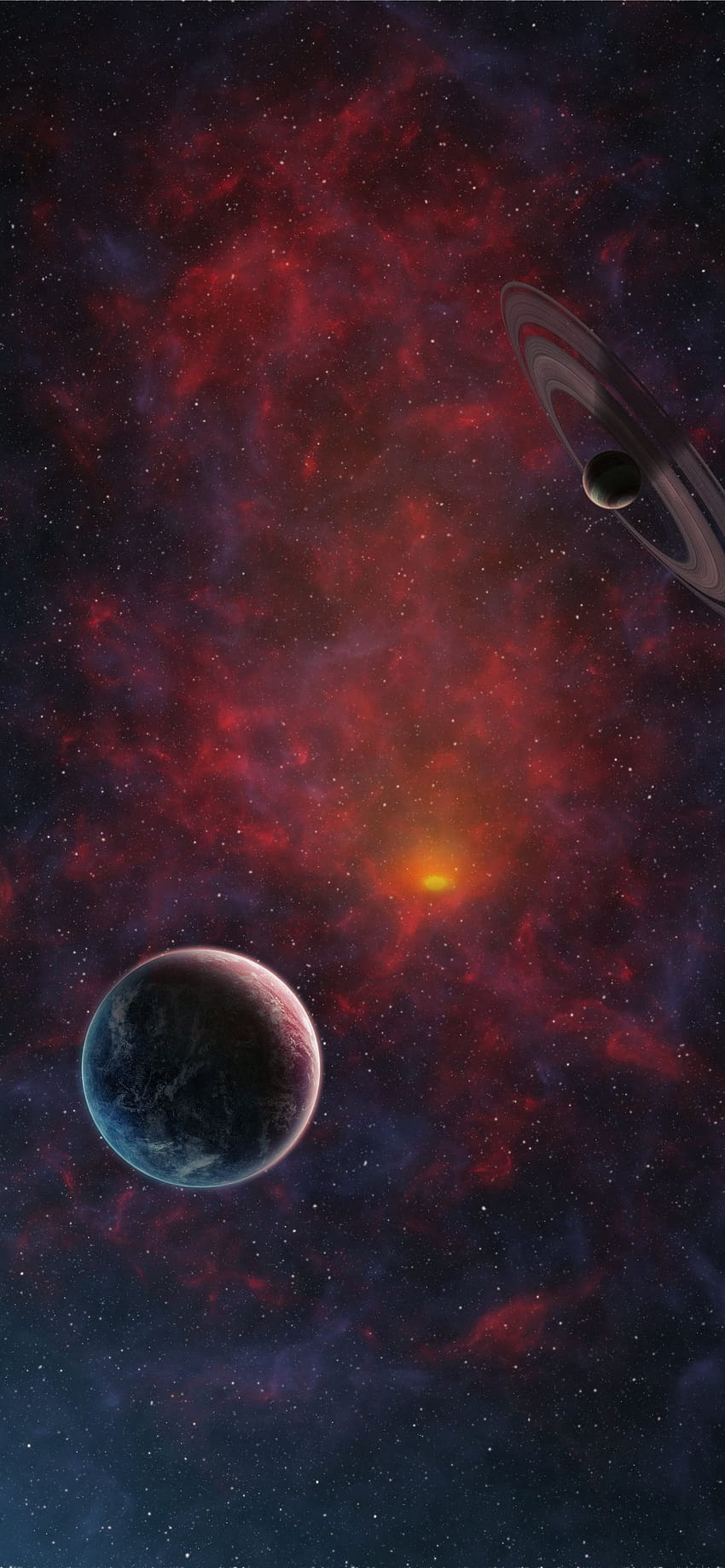 kosmos przestrzeń kosmiczna rysunek przestrzeń astronomia iPhone Tapeta na telefon HD