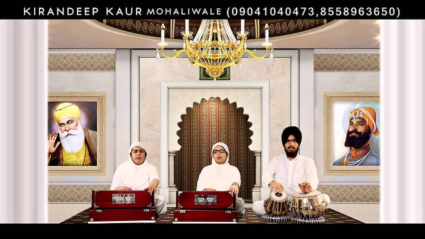 Kirandeep Kaur Mohali wale recital shabad 'ASI MADHO KHINCH TANI HD wallpaper