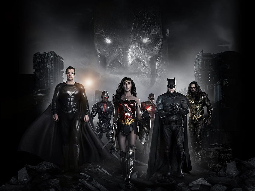 4 Justice League de Zack Snyder, portrait de la ligue de justice Fond d'écran HD