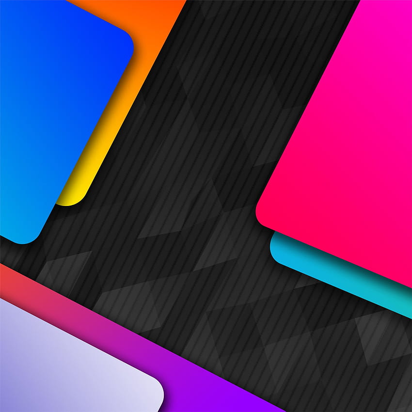 material design metal colors iPad Air, materialistic HD phone wallpaper