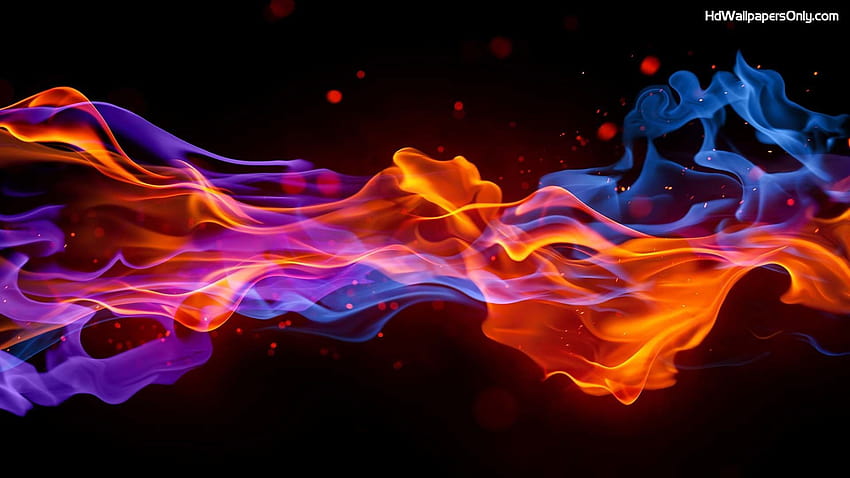 Fire Motion Art Vídeo  Papéis de parede em movimento Fotos de água  Imagens de dragões
