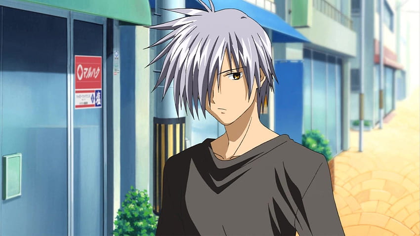 Anime Guy With Silver Hair
