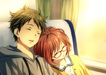 Anime couple, resting, cute, room, windows, romance, sleeping, Anime, HD  wallpaper | Peakpx