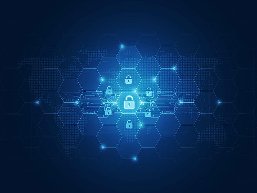 Melhores práticas de segurança da informação para manter os dados comerciais seguros, segurança cibernética papel de parede HD