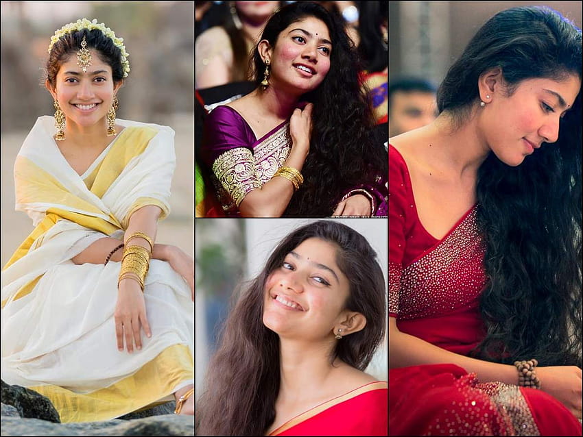 Birtay Special! Sai Pallavi is the epitome of elegance and grace in sarees. HD wallpaper