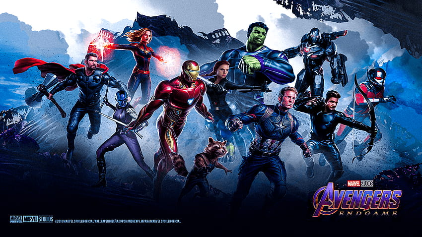 Отмъстителите 4 End Game и Infinity War In, края на играта Avengers HD тапет