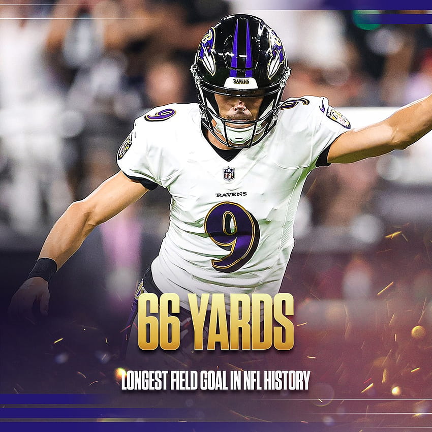 Ravens Kicker Justin Tucker Sets NFL Record With Incredible 66 HD phone wallpaper
