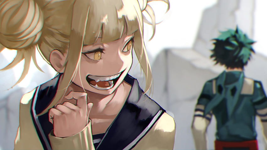 Anime 1500x846 Boku No Hero Academia Himiko Toga Izuku Midoriya Toga